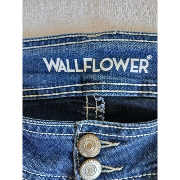 Wallflower Luscious Curvy Fit Women’s Jeans Size 14 Plus Long Blue Stretch Denim - Picture 15 of 16